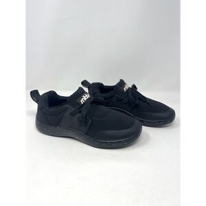 Snibbs Spacecloud Black Speckle Comfort Non Slip Work Sneakers Size 8